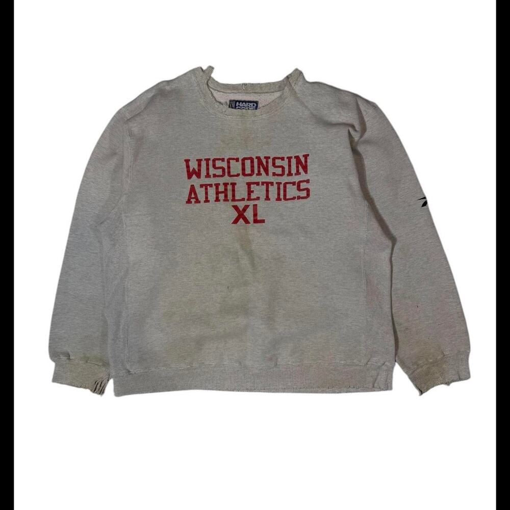 Vintage‎ 90s wisconsin athletics grey
